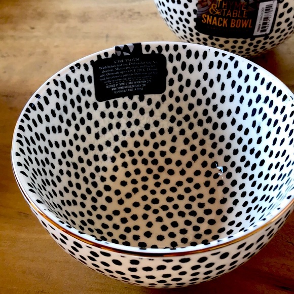 Thyme & Table Dining Nwt Thyme Table Ava Snack Bowl Set Of 4 Poshmark